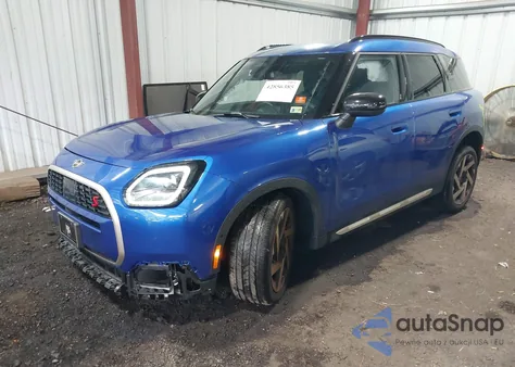 2025 Mini Countryman Cooper S from USA, damaged, VIN WMZ23GA06S7R04680